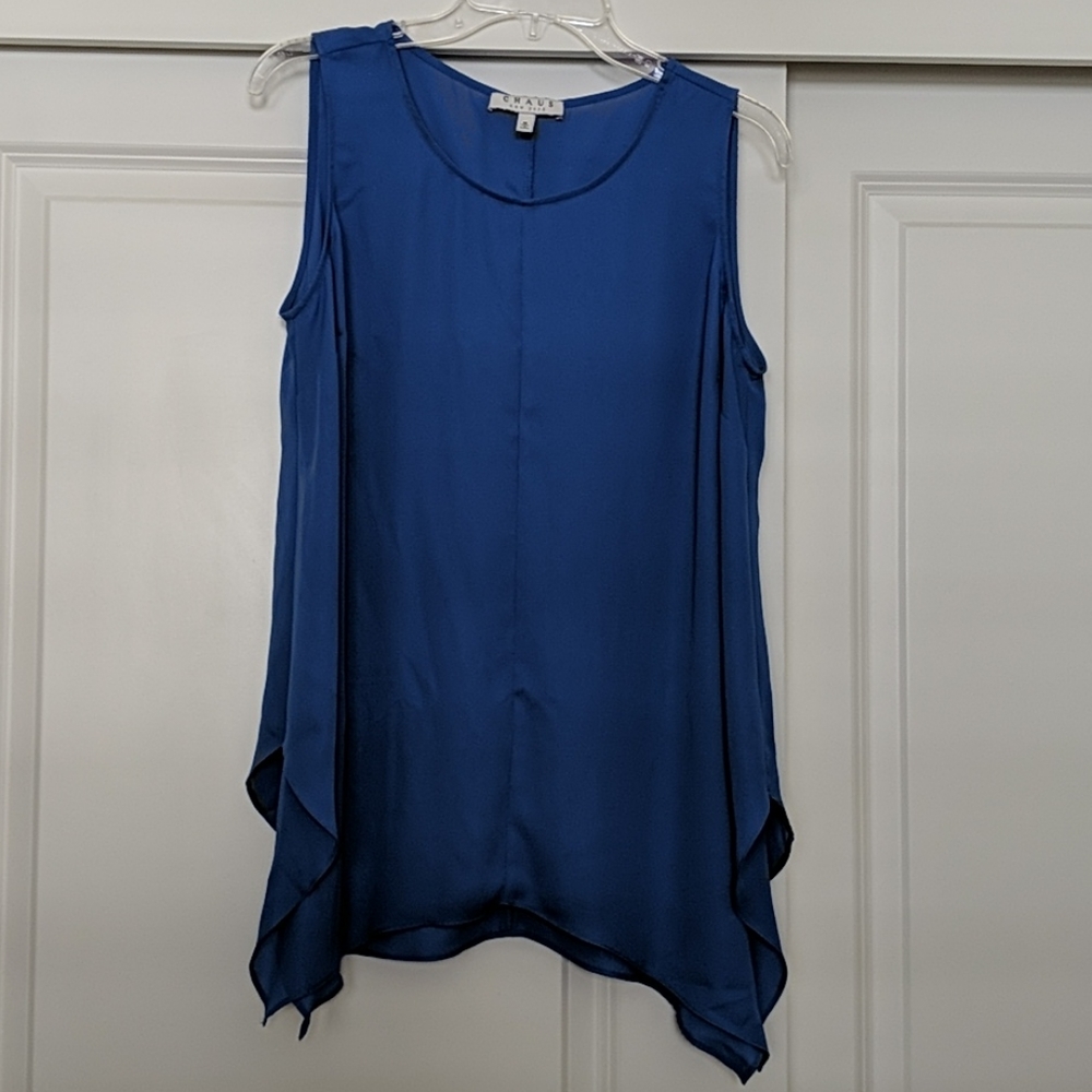 Blue tank